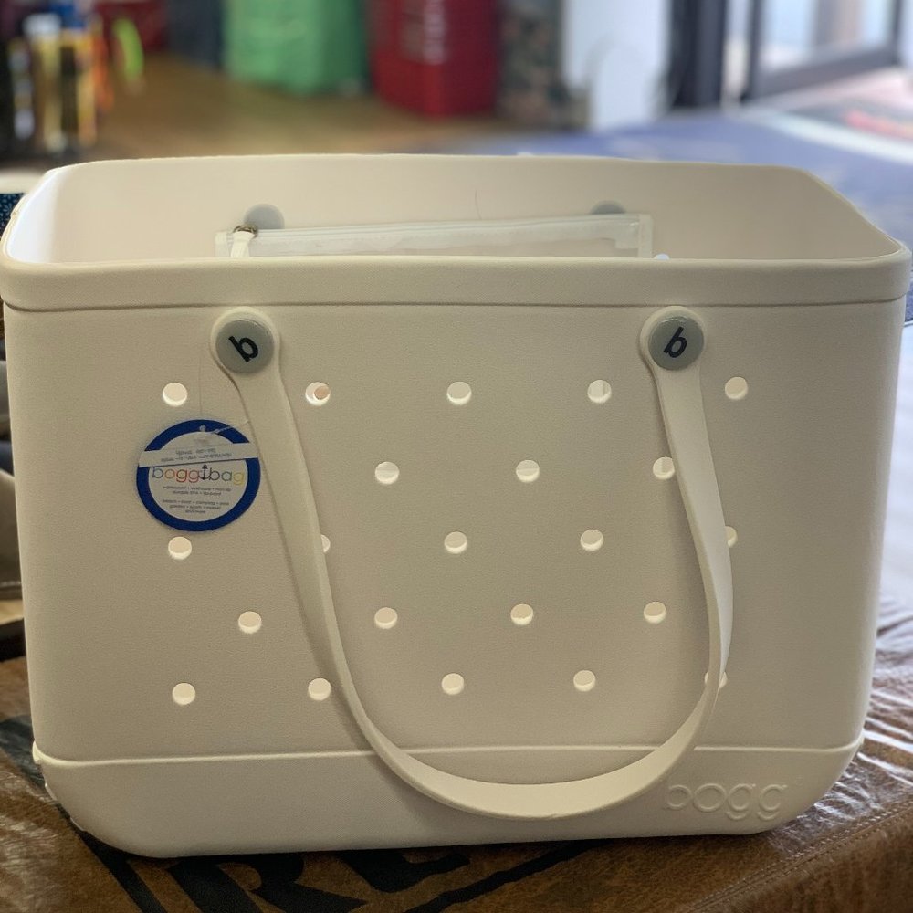 NWT Bogg Bag Original - For Shore White